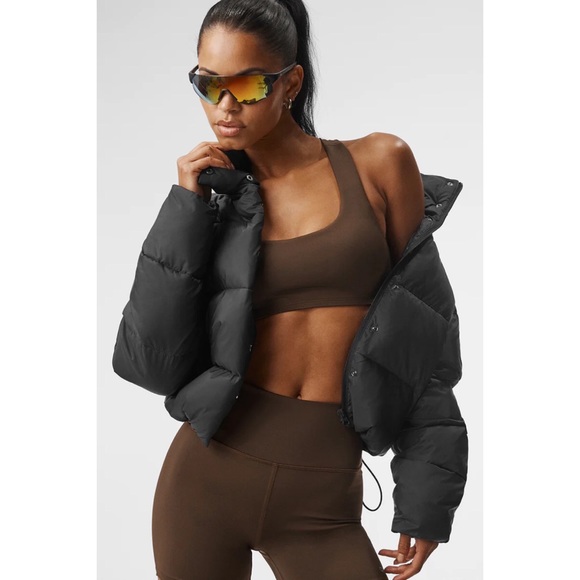 Alo Yoga Gold Rush Puffer Black S - Picture 4 of 12